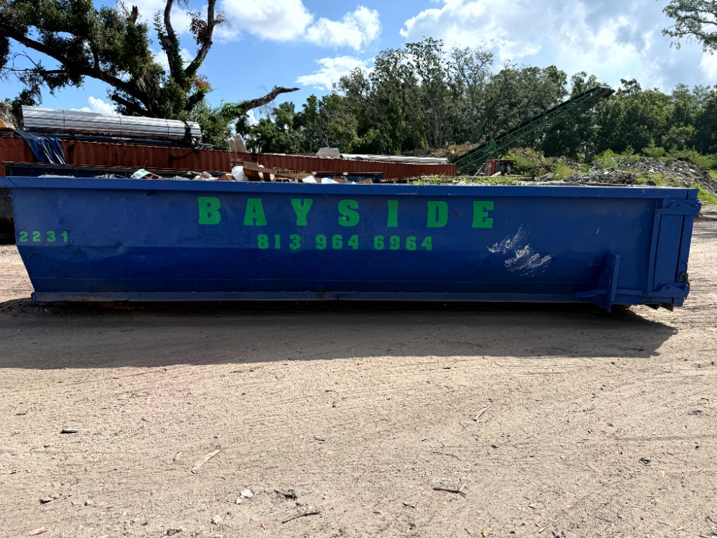 20 yard roll-off dumpster
