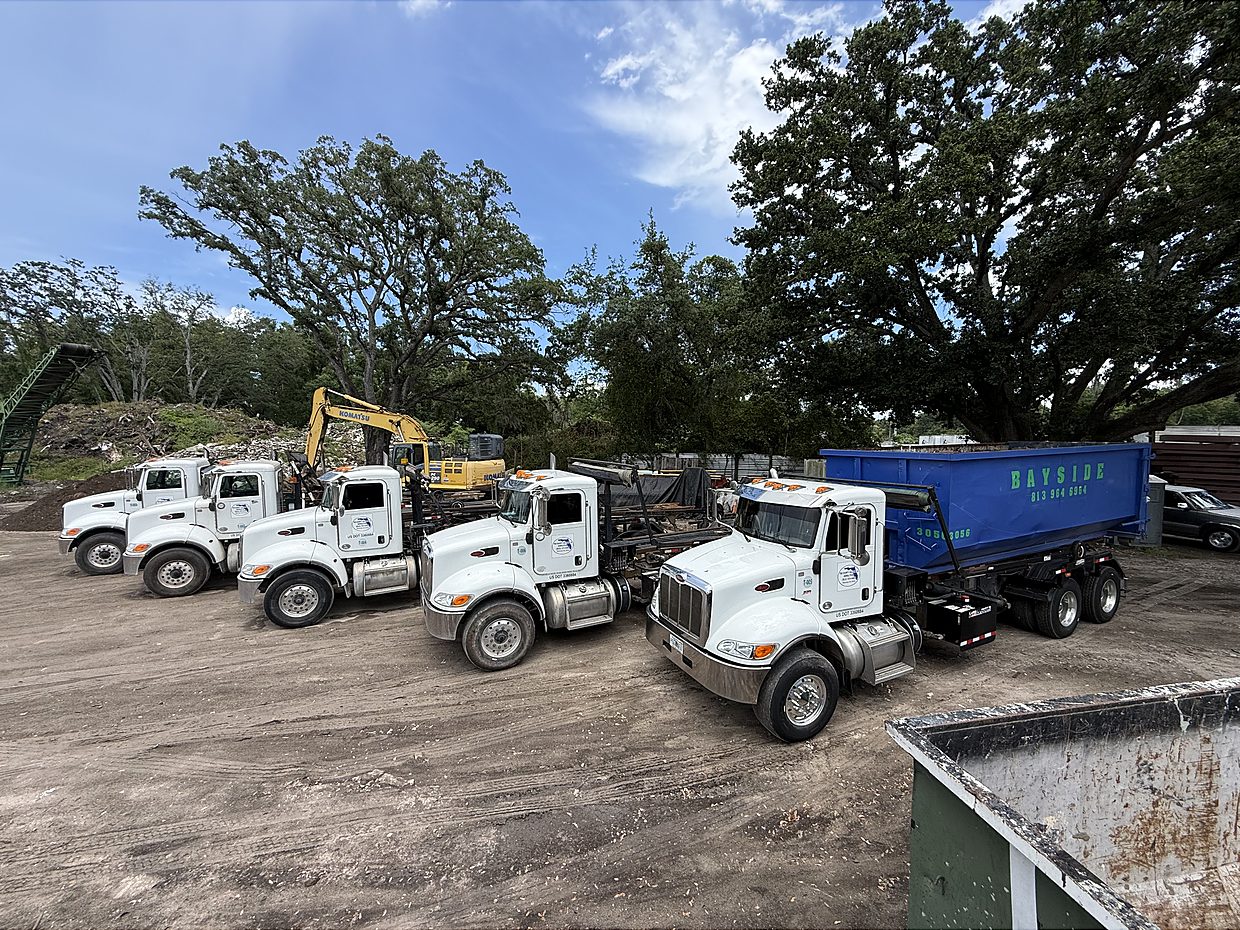Global Recycling roll-off truck fleet